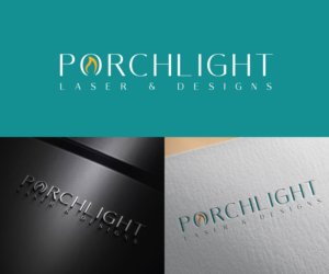 Logo Design by Adi Graphics for Porchlight Laser & Designs | Design: #28169971