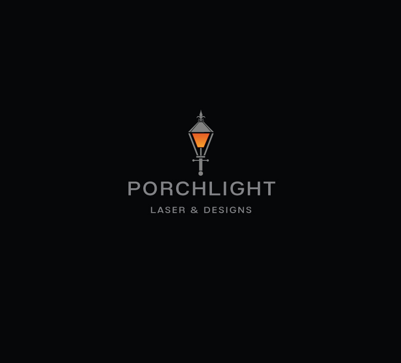 Logo Design by instudio for Porchlight Laser & Designs | Design #28172048