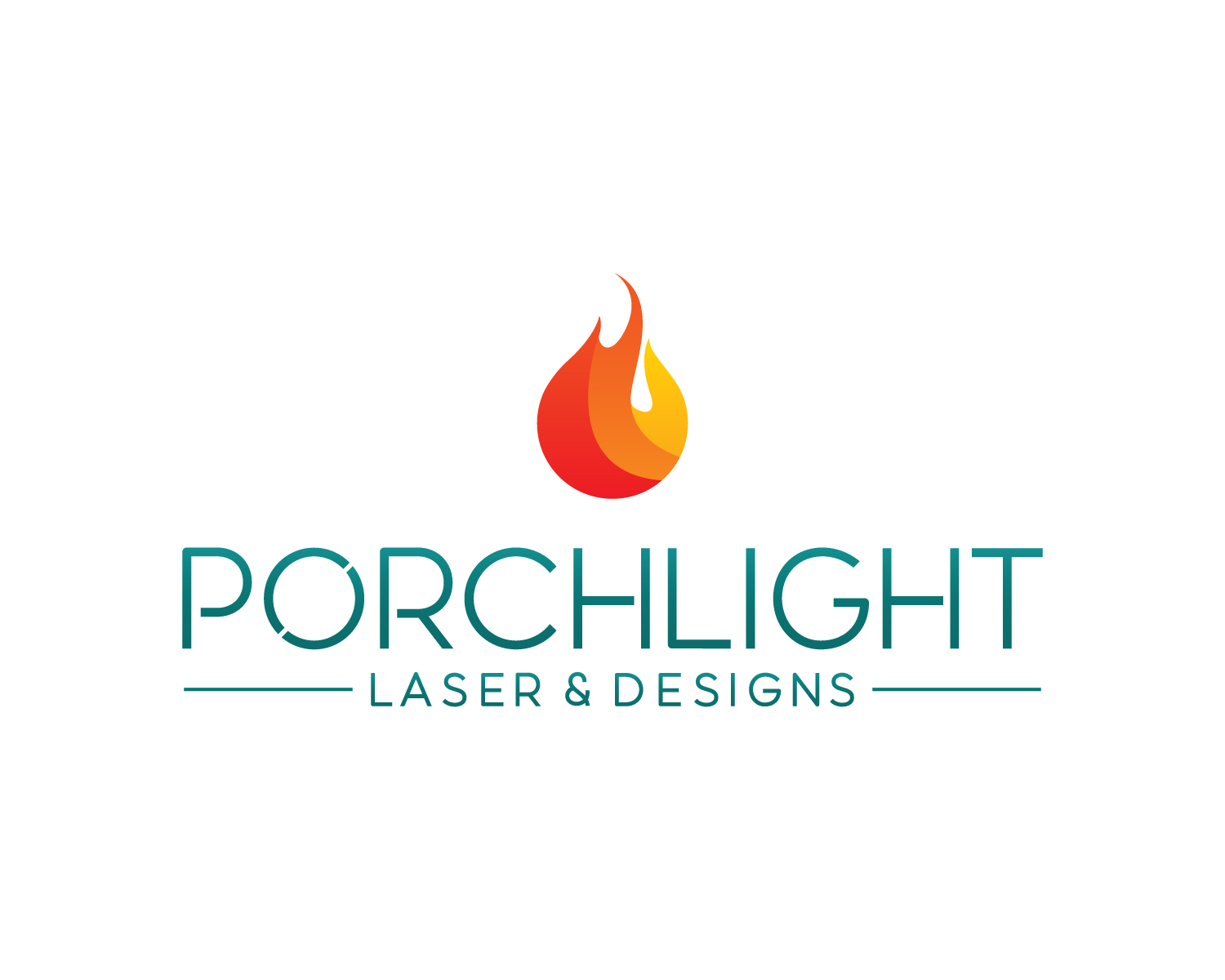 Logo Design by Atec for Porchlight Laser & Designs | Design #28157297