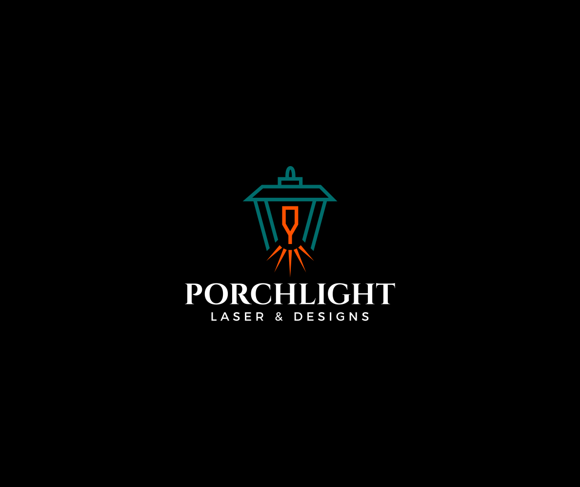 Logo Design by Riaper for Porchlight Laser & Designs | Design #28155142