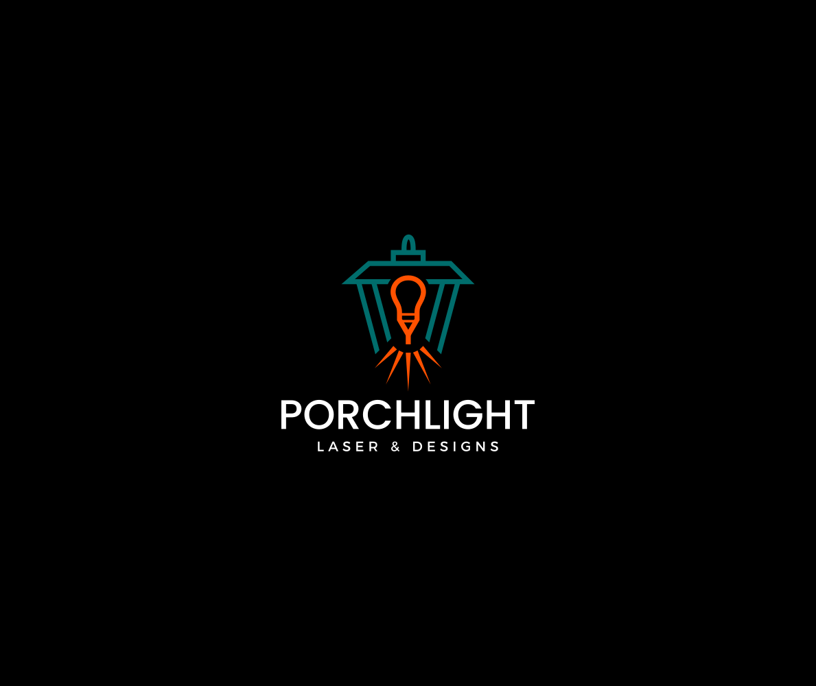 Logo Design by Riaper for Porchlight Laser & Designs | Design #28159762