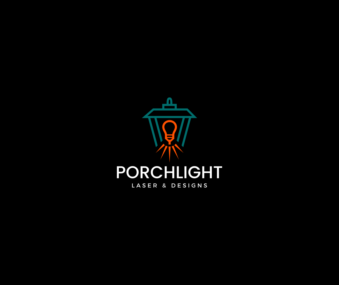 Logo Design by Riaper for Porchlight Laser & Designs | Design #28161822