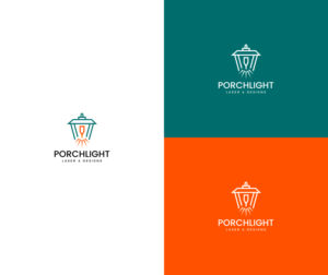 Logo Design by Riaper for Porchlight Laser & Designs | Design: #28165134