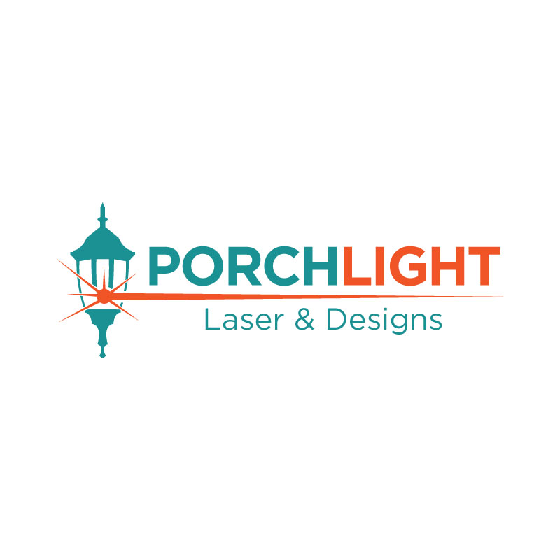 Logo Design by Ansh Design for Porchlight Laser & Designs | Design #28166163