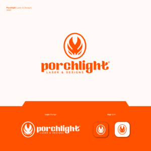 Logo Design by JBalloon Design for Porchlight Laser & Designs | Design: #28157598