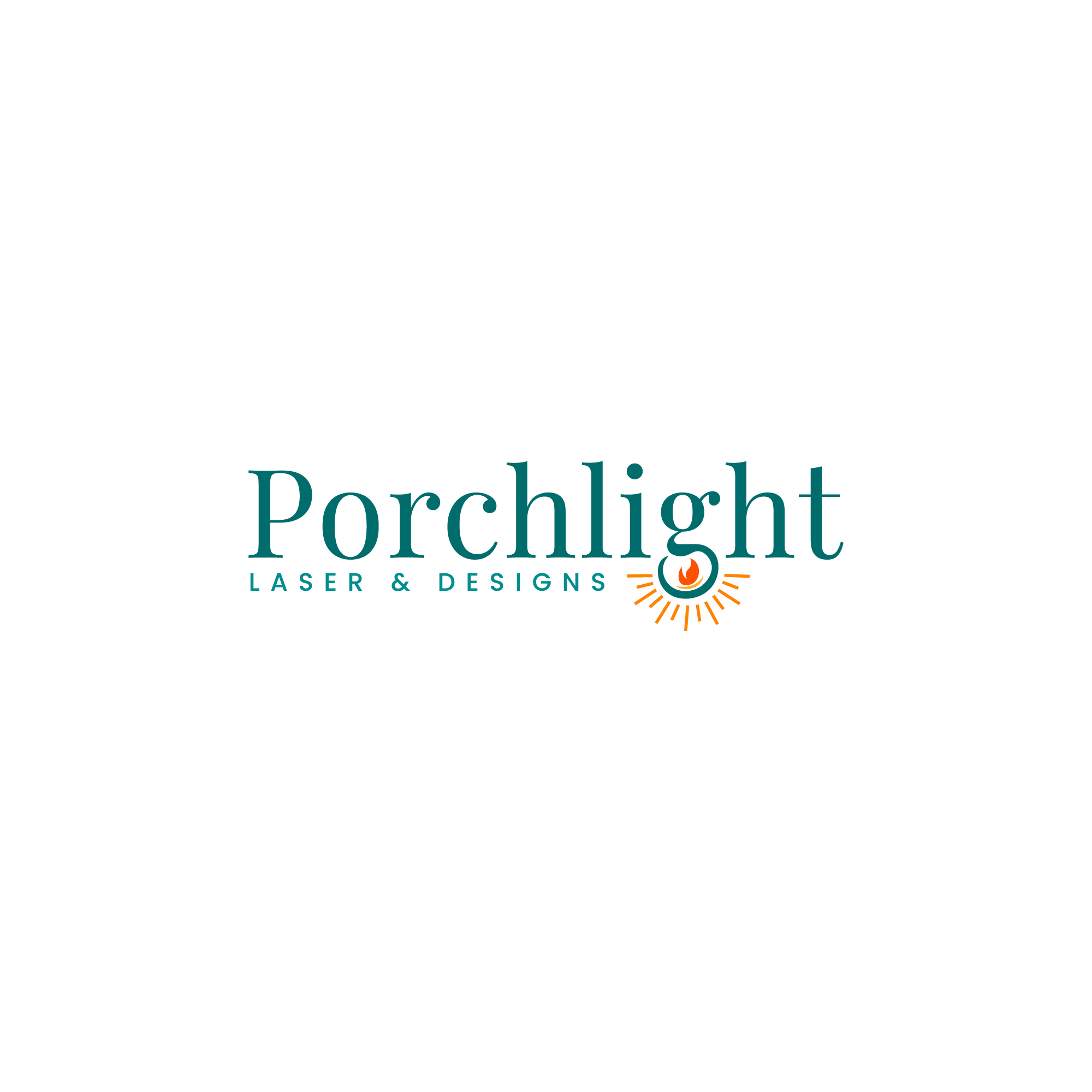 Logo Design by Nevore Graphics for Porchlight Laser & Designs | Design #28151156
