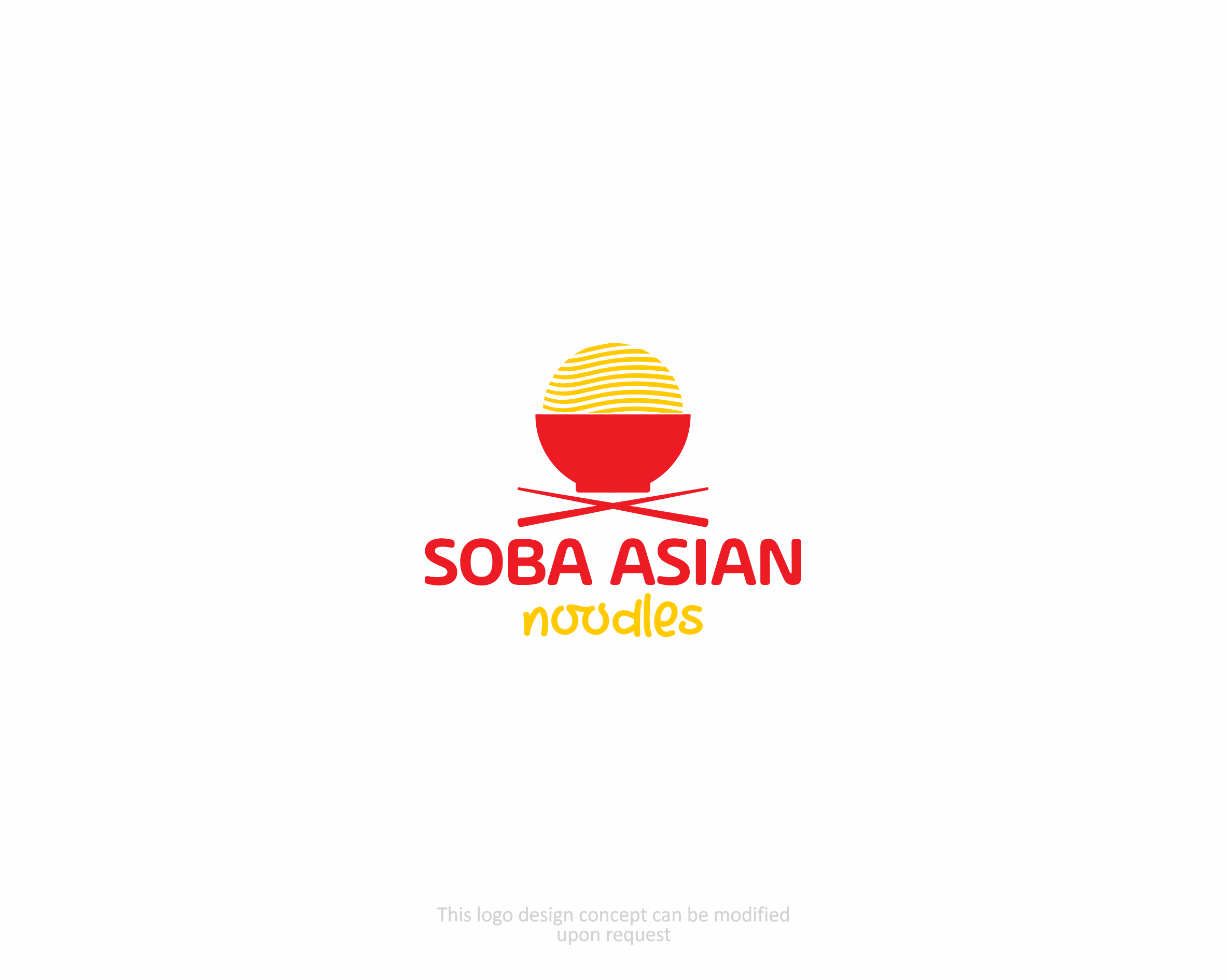 Diseño de Logo por MBARO para Soba Asian Noodles | Diseño #28192238