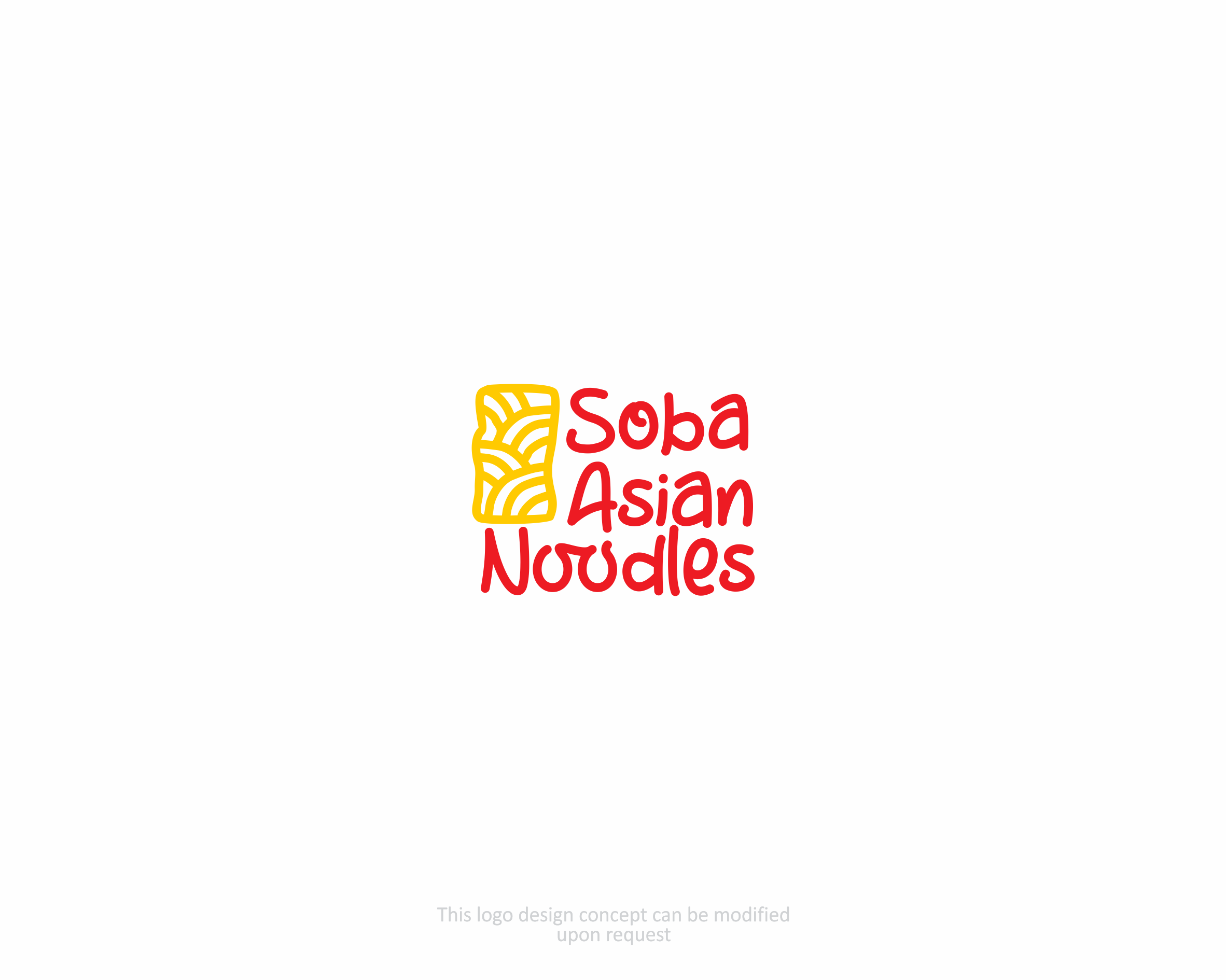 Diseño de Logo por MBARO para Soba Asian Noodles | Diseño #28192239