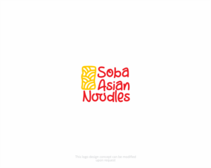 Diseño de Logo por MBARO para Soba Asian Noodles | Diseño: #28192239