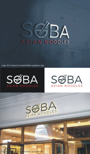 Diseño de Logo por jssaan para Soba Asian Noodles | Diseño: #28151059