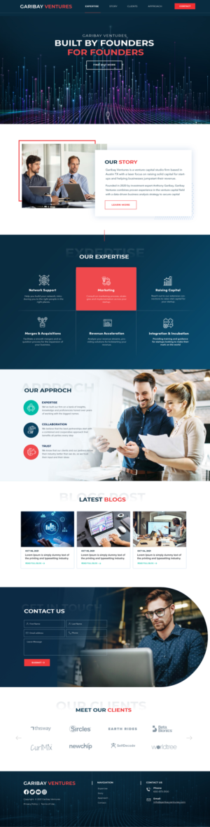 Web Design by Blue Sparrow for this project | Design: #28160254