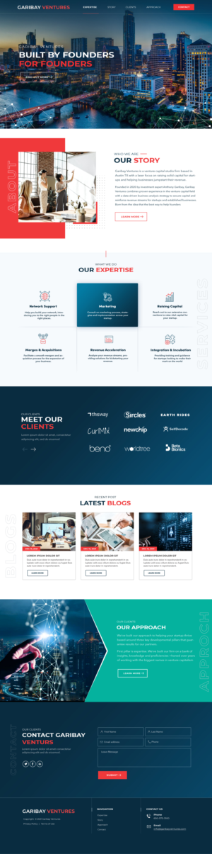 Web Design by Blue Sparrow for this project | Design: #28160255