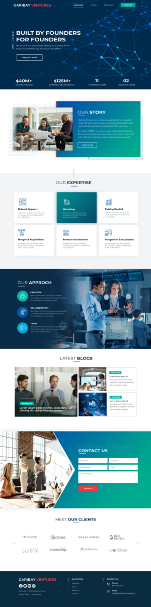 ReDesign Website for a more Bold approach | Web Design by Blue Sparrow
