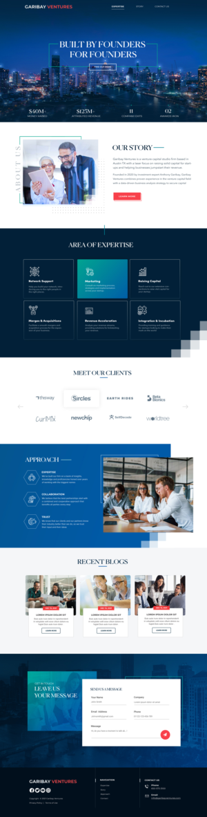Web Design by Blue Sparrow for this project | Design: #28160827