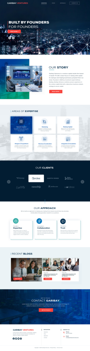 Web Design by Blue Sparrow for this project | Design: #28163178