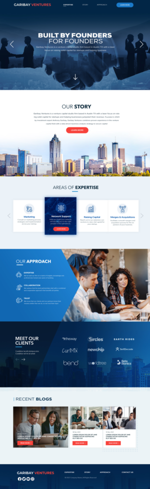 Web Design by Blue Sparrow for this project | Design: #28163328