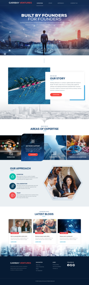 Web Design by Blue Sparrow for this project | Design: #28163551