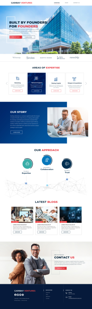 Web Design by Blue Sparrow for this project | Design: #28166062