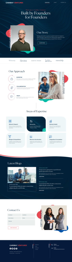 Web Design by Blue Sparrow for this project | Design: #28166063