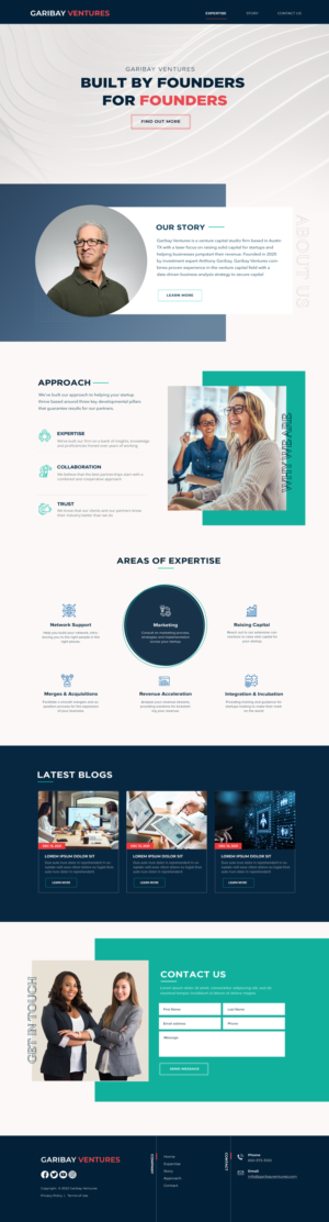 Web Design by Blue Sparrow for this project | Design: #28166305