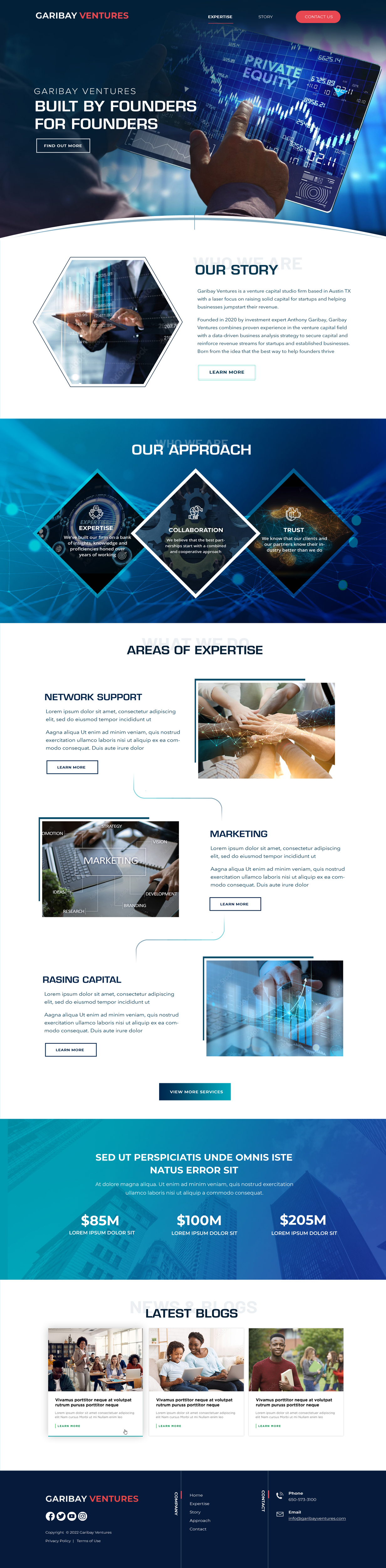Web Design by Blue Sparrow for this project | Design #28185729