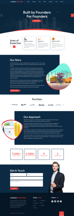 Web Design by sai.designer87 for this project | Design: #28156842