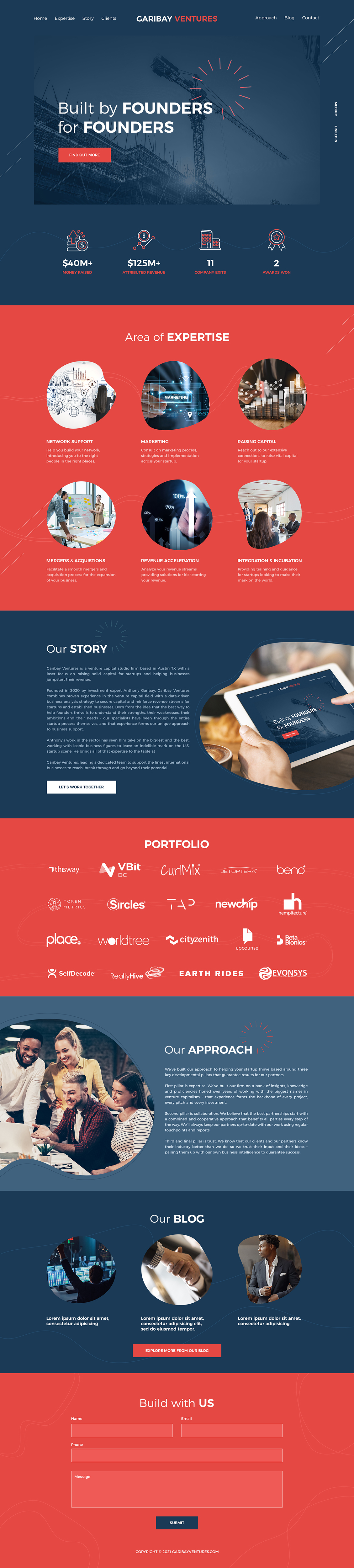 Web Design by UniqueCreator99 for this project | Design #28175840