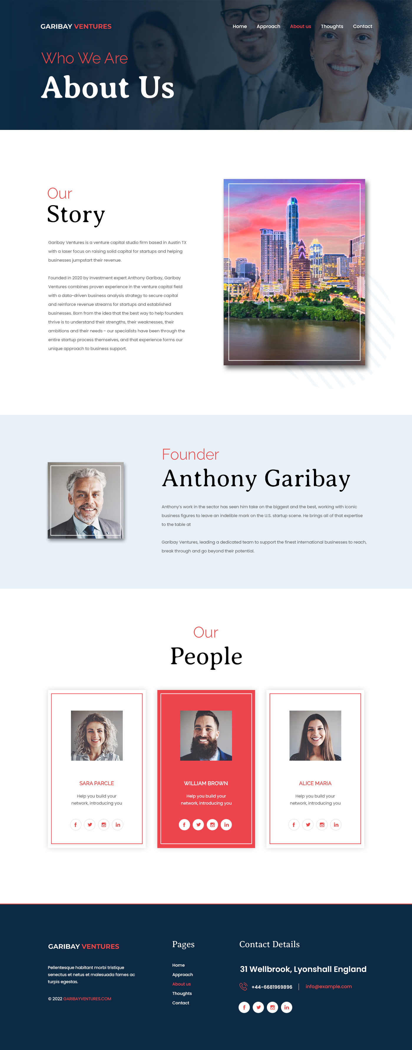 Web Design by ag622988 for this project | Design #28184245