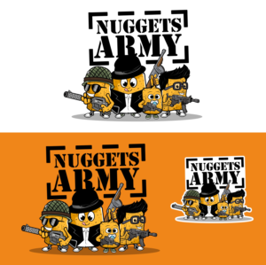 Nuggetsarmy | Maskottchen-Design von Adi firadika
