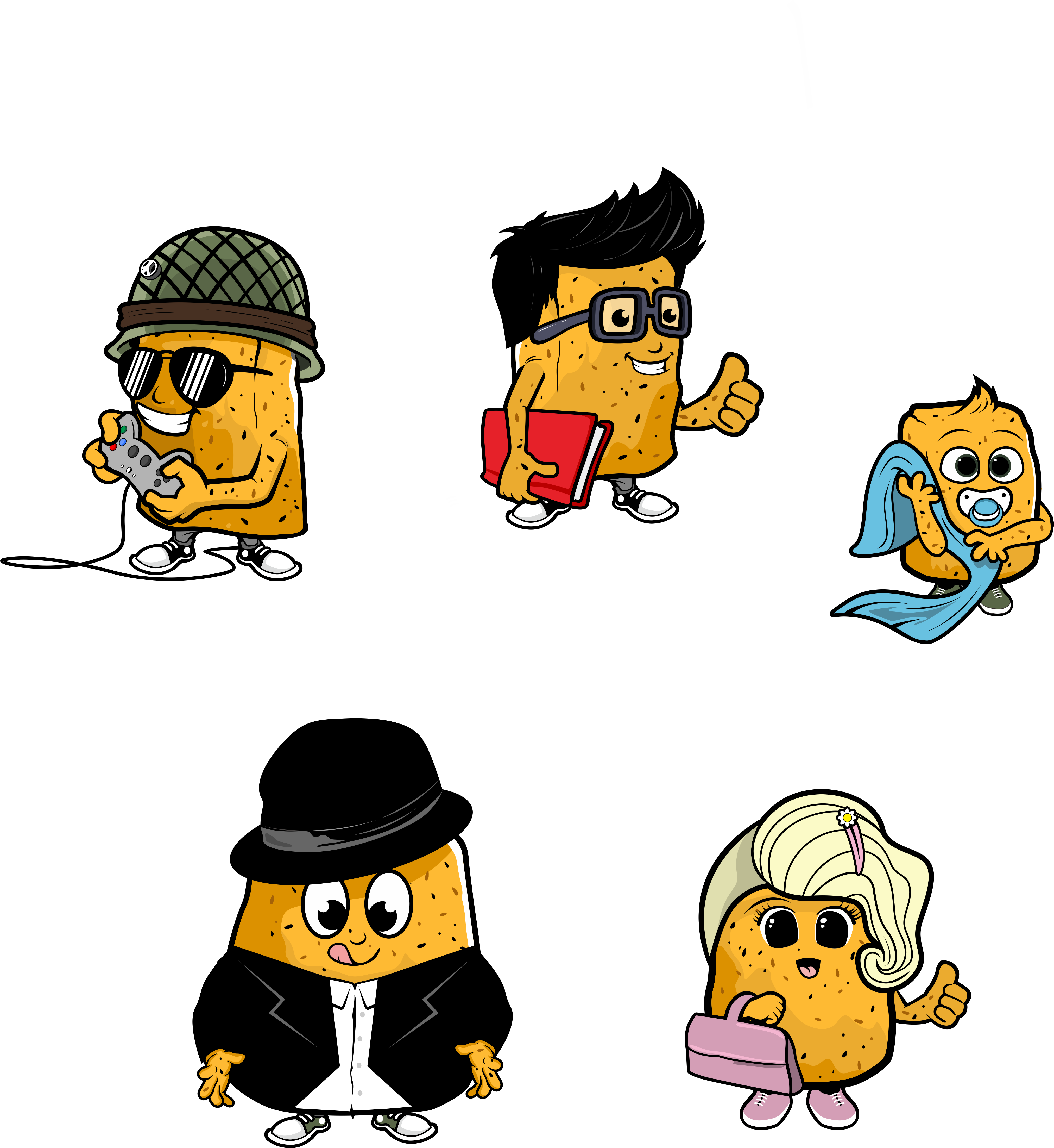 Mascot Design by Adi firadika for Homz app | Design #28605320