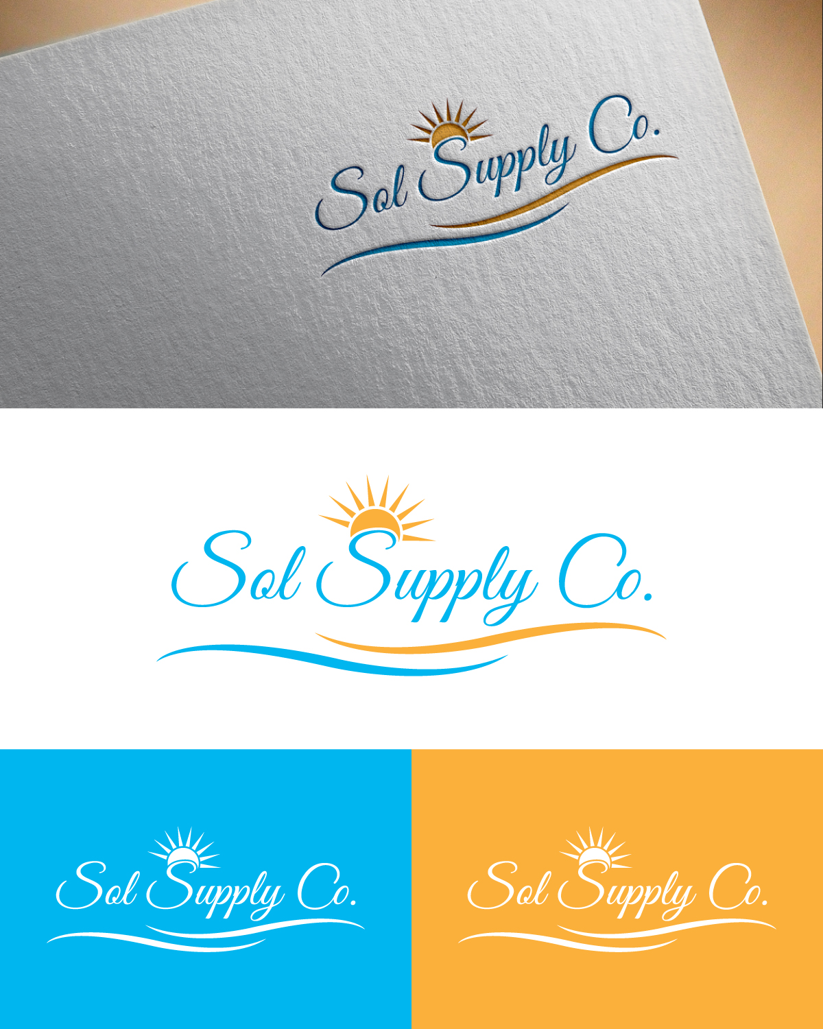 Diseño de Logo por Mr. Art para Sol Supply Co. | Diseño #28170382