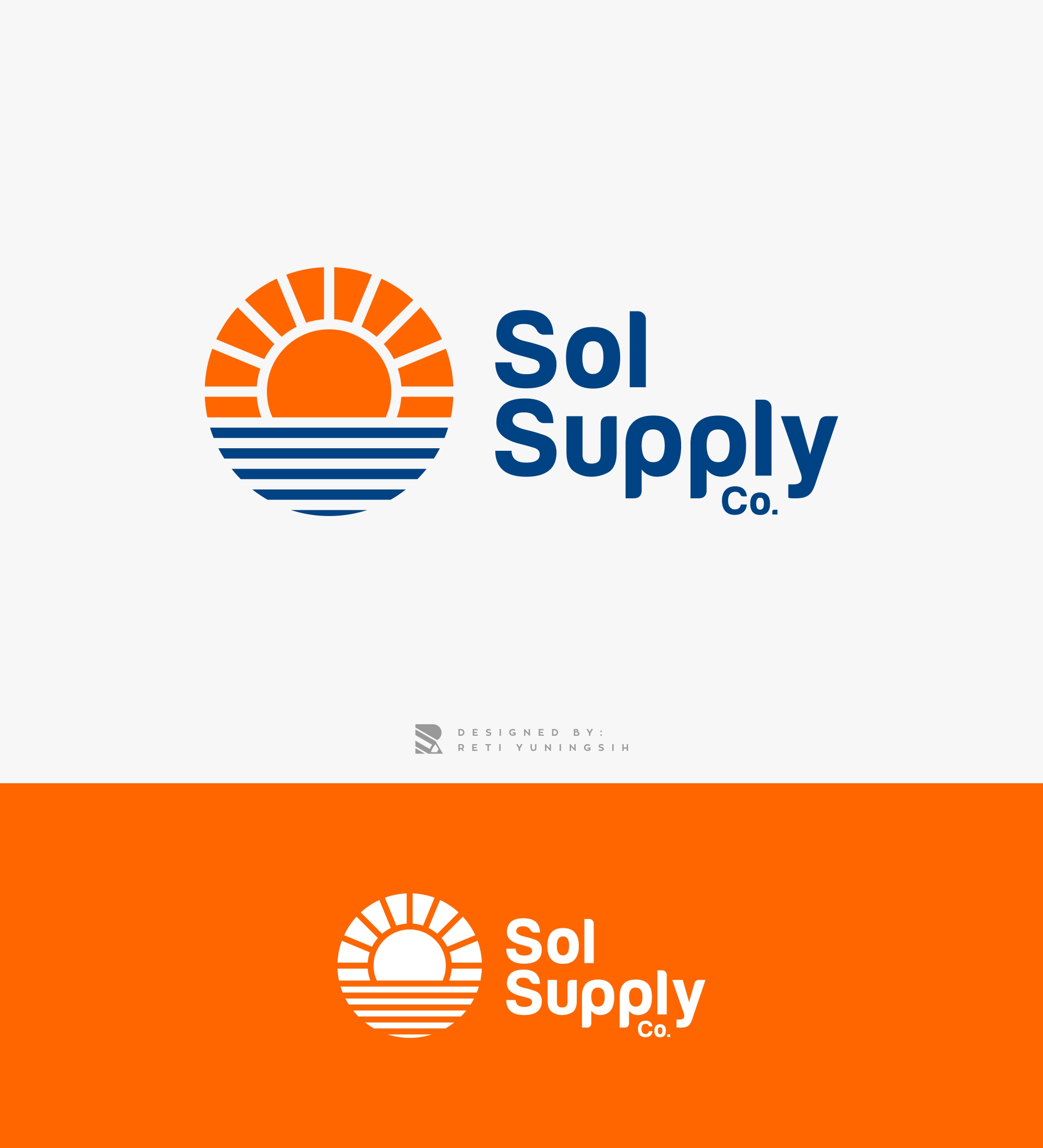 Logo Design by Erzan Design for Sol Supply Co. | Design #28158931
