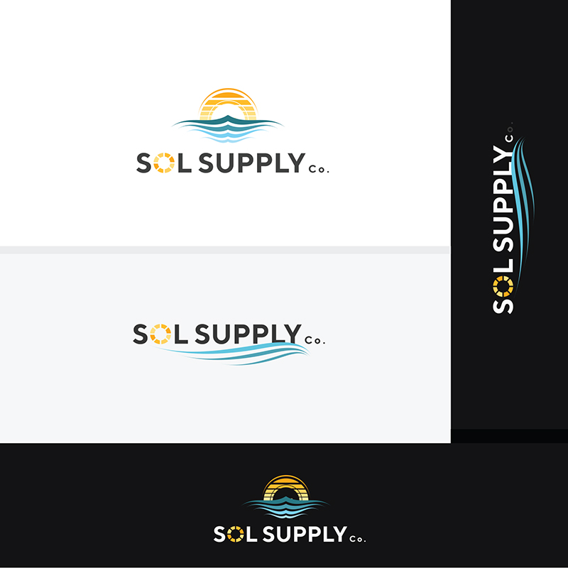 Logo Design by AbrinaDesign for Sol Supply Co. | Design #28153488