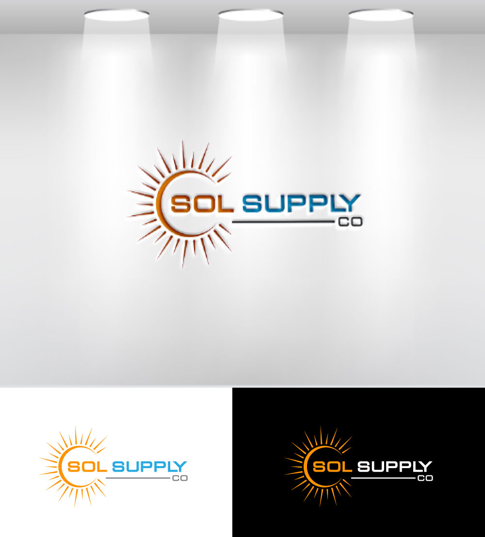 Logo Design by Mi Design1 for Sol Supply Co. | Design #28158900