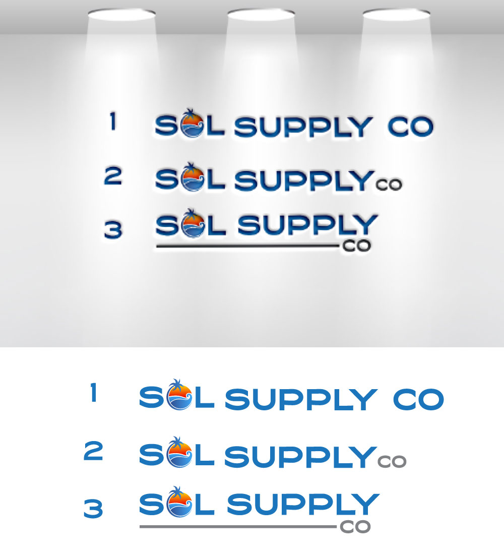 Logo Design by Mi Design1 for Sol Supply Co. | Design #28159136