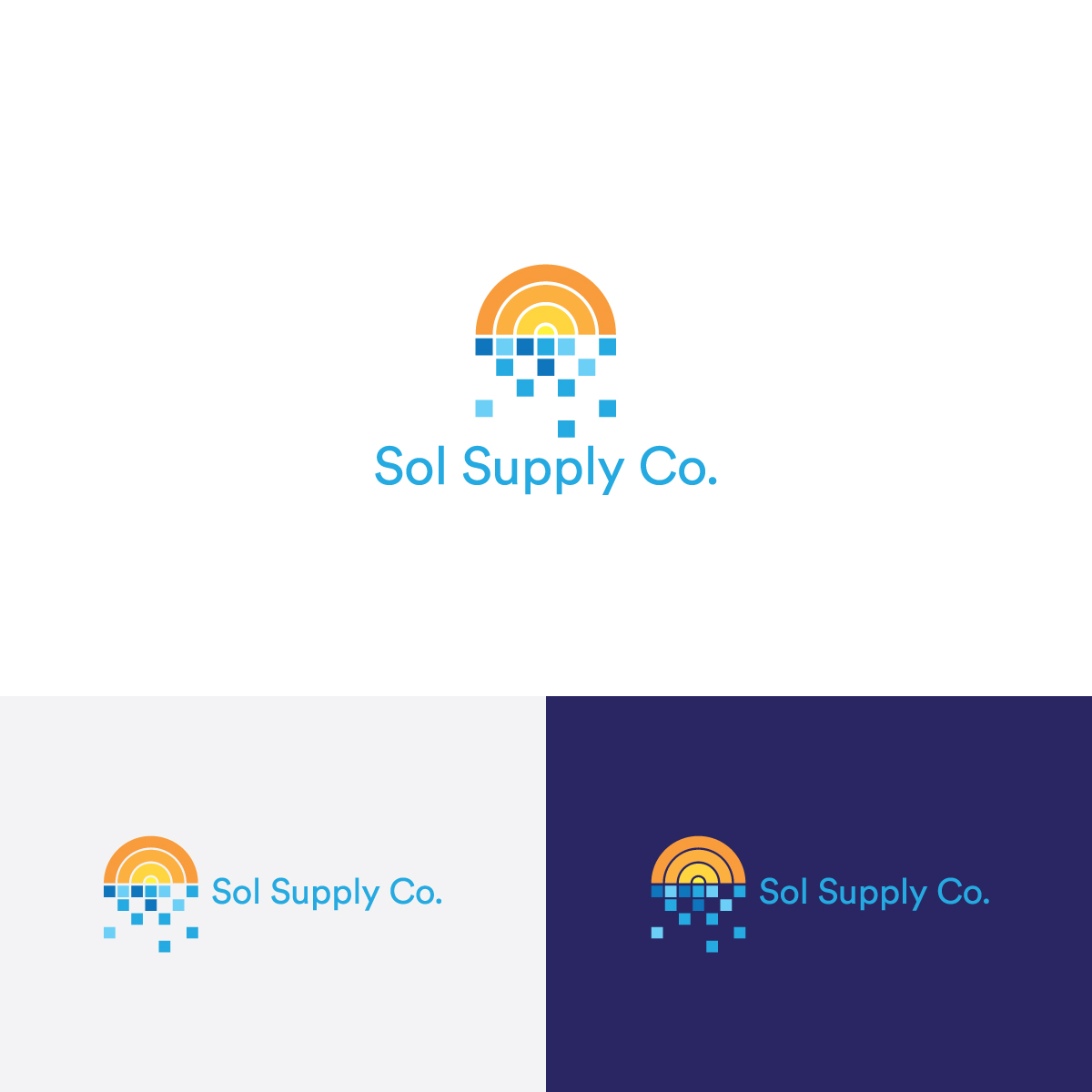 Logo Design by Lilie for Sol Supply Co. | Design #28186570