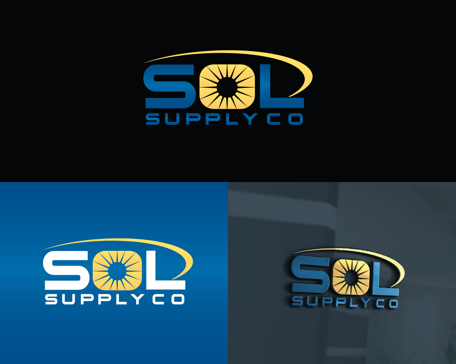 Logo-Design von Atec für Sol Supply Co. | Design #28156185