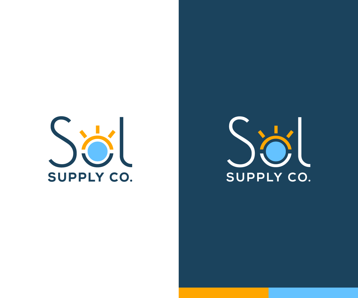 Logo Design by ecorokerz for Sol Supply Co. | Design #28155556
