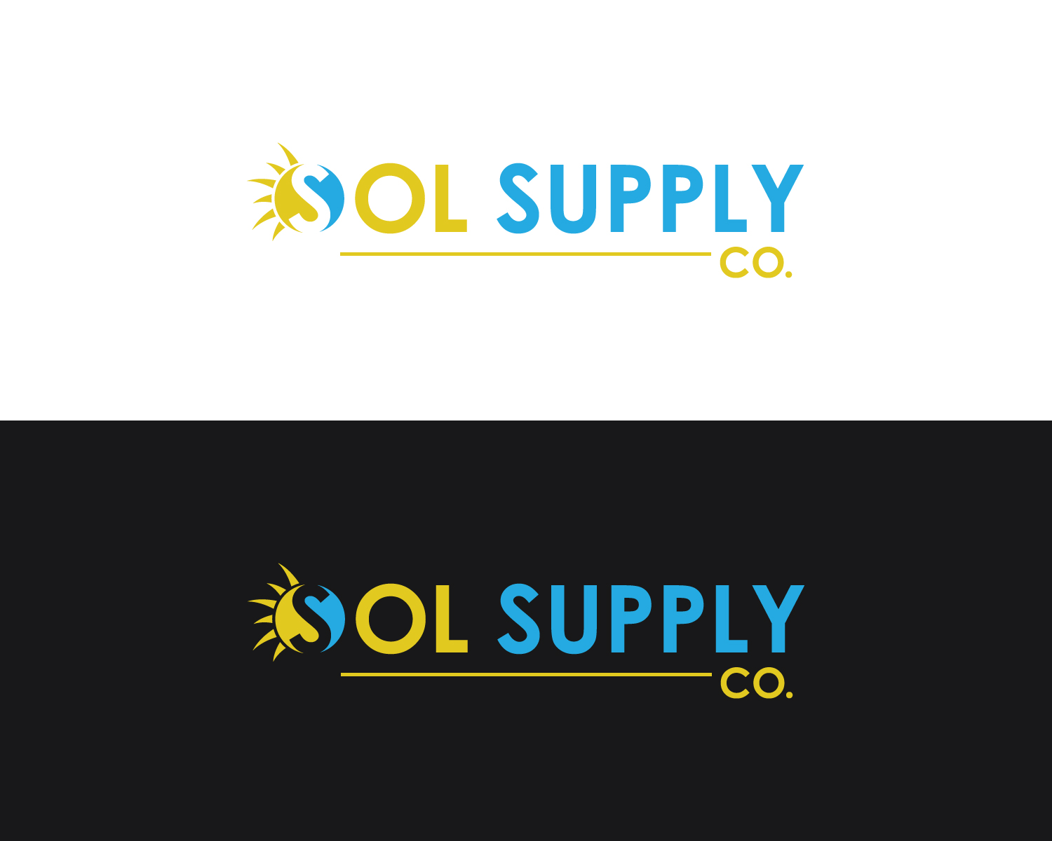 Logo Design by MAWBM for Sol Supply Co. | Design #28184658
