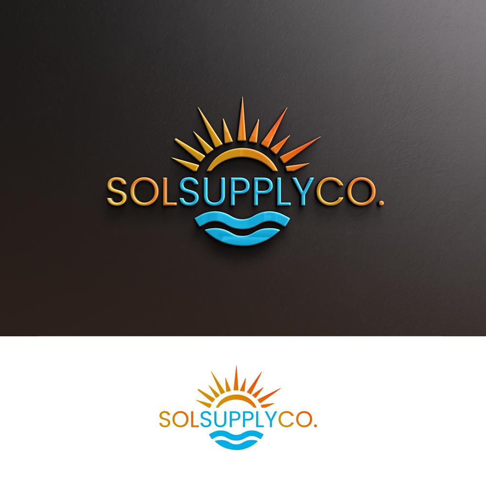 Diseño de Logo por nzdesigners para Sol Supply Co. | Diseño #28167324