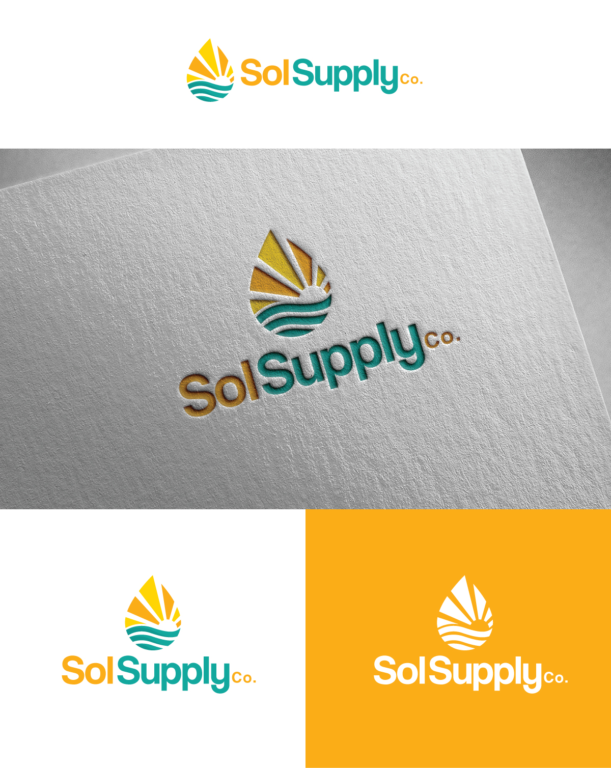 Logo Design by creativepix for Sol Supply Co. | Design #28159033