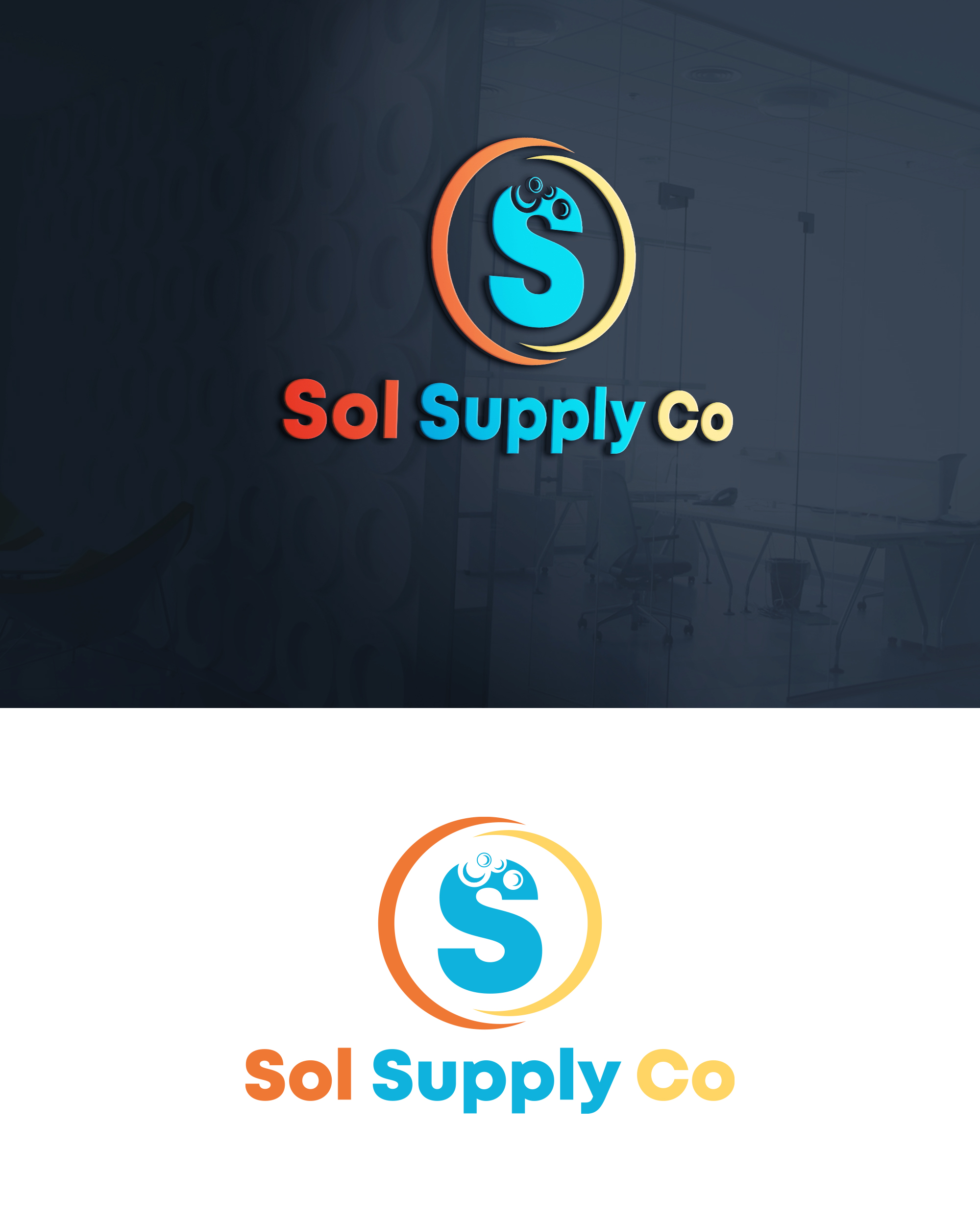 Diseño de Logo por sun_bird para Sol Supply Co. | Diseño #28188021