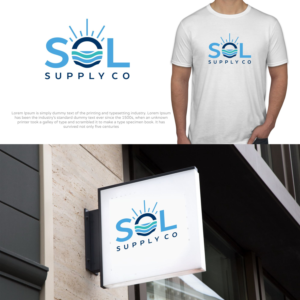 Logo Design by 92logo for Sol Supply Co. | Design: #28154947