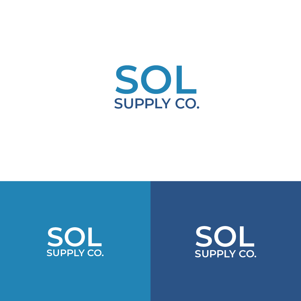 Logo Design by AlphabetZero.co.uk for Sol Supply Co. | Design #28160068
