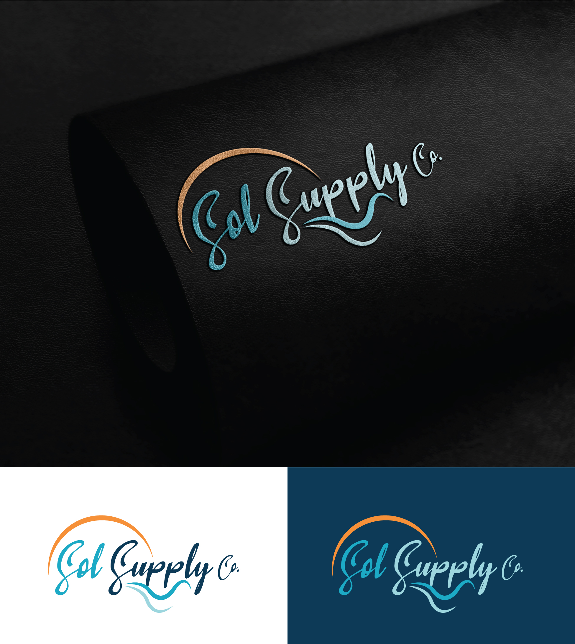 Logo Design by u2square for Sol Supply Co. | Design #28183957
