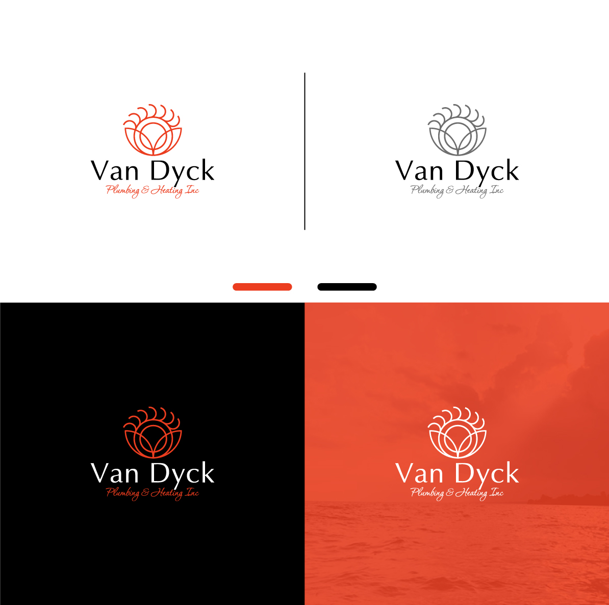 Logo Design by HWdesigns for Van Dyck Plumbing & Heating Inc. | Design #28153655