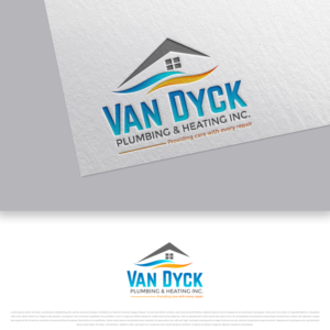 Logo Design by DesignDUO for Van Dyck Plumbing & Heating Inc. | Design: #28156359