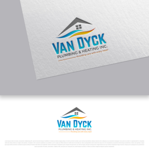 Logo Design by DesignDUO for Van Dyck Plumbing & Heating Inc. | Design: #28170142