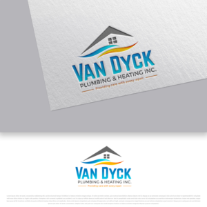 Logo Design by DesignDUO for Van Dyck Plumbing & Heating Inc. | Design: #28172950