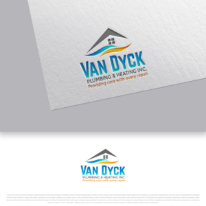 Logo Design by DesignDUO for Van Dyck Plumbing & Heating Inc. | Design: #28178438